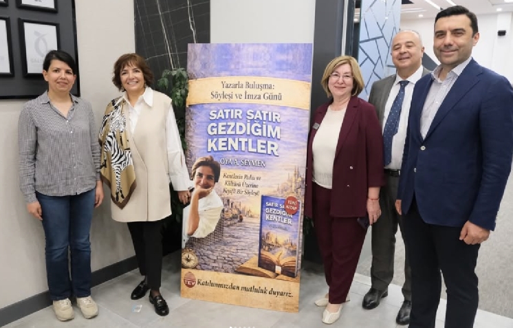 Satır Satır Gezdiğim Kentler Söyleşi ve İmza Günü Satır Satır Gezdiğim Kentler Söyleşi ve İmza Günü