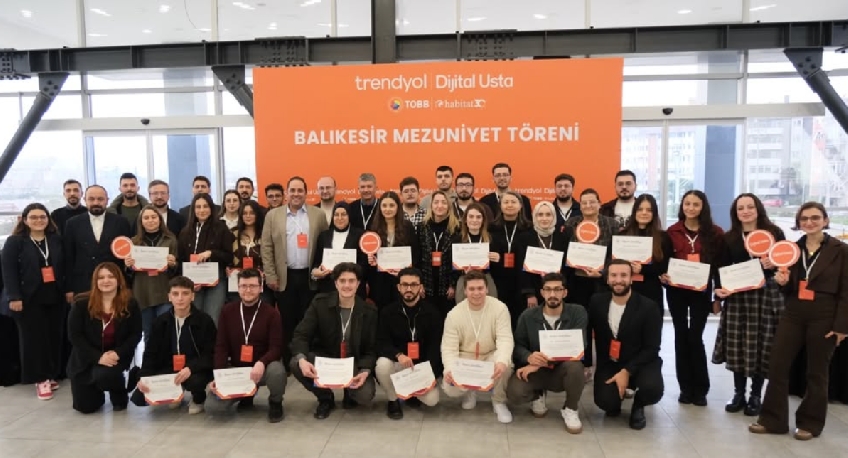 Dijital Usta Projesi Mezuniyet Töreni